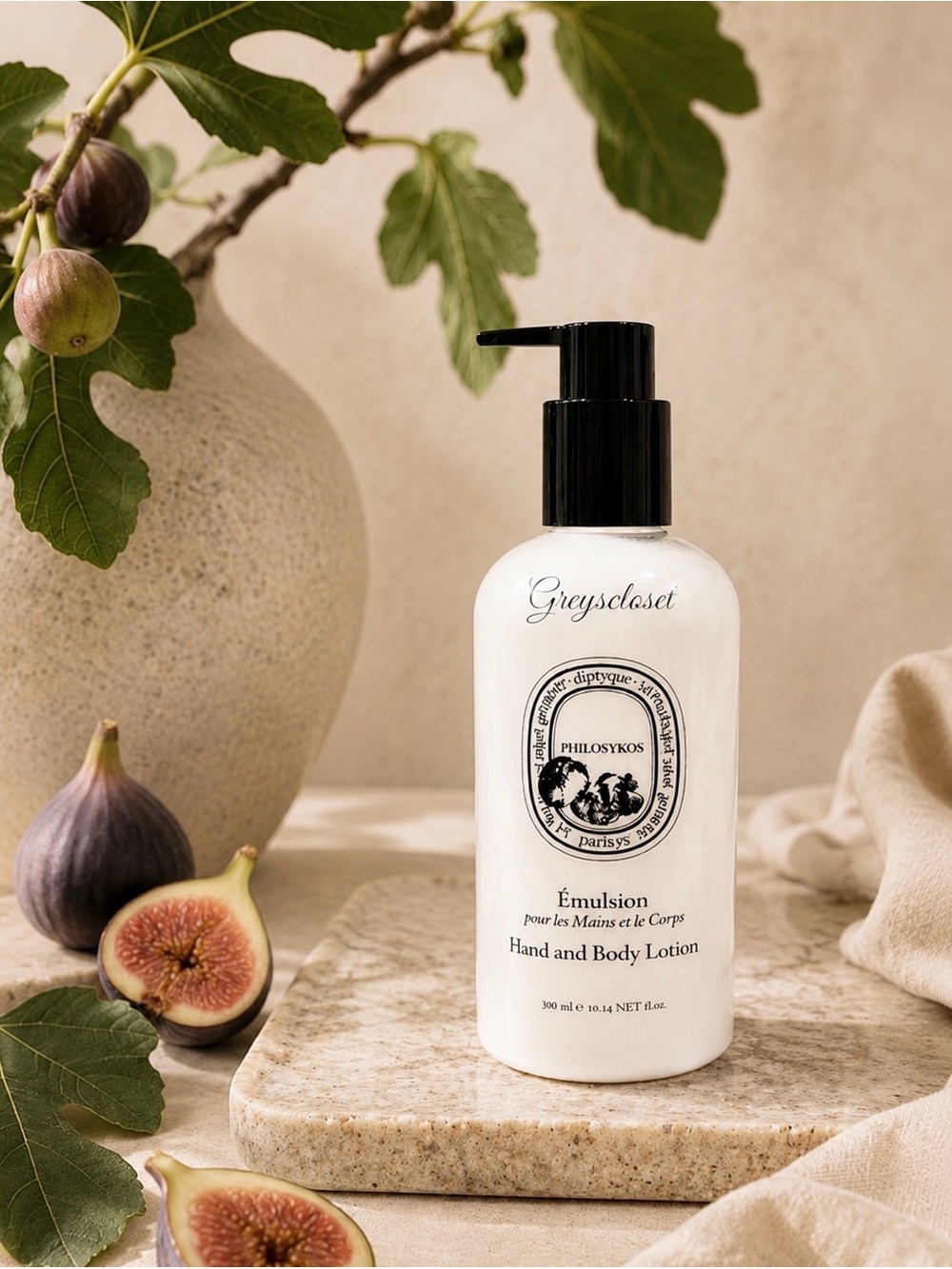 DIPTYQUE PHILOSYKOS BRAND NEW AUTHENTIC HAND & BODY LOTION (2 PACK) 10.14oz